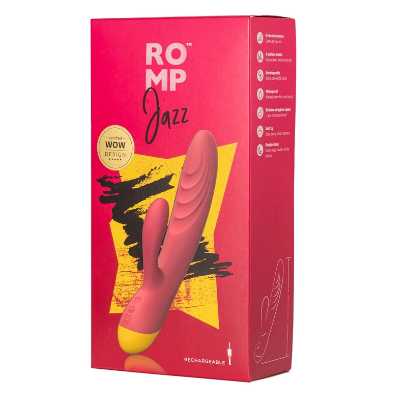 ROMP Jazz Rabbit Vibrator – Dual Stimulation Design