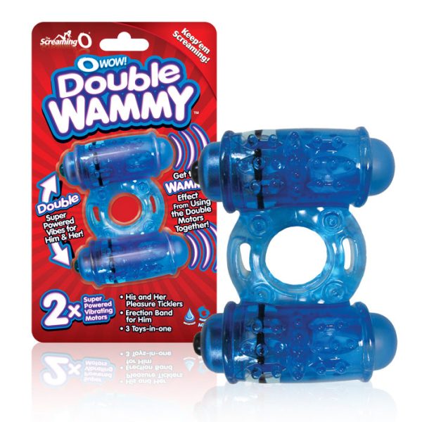 The Double Wammy Powered Cock ring (7672854118642)