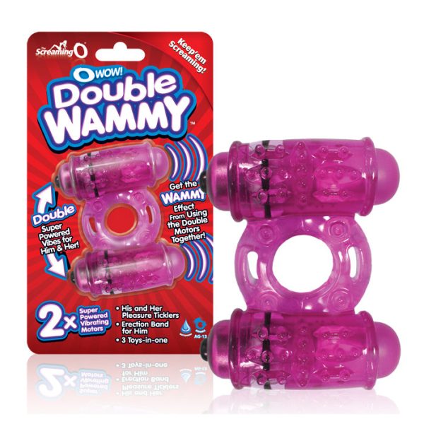 The Double Wammy Powered Cock ring (7672854118642)