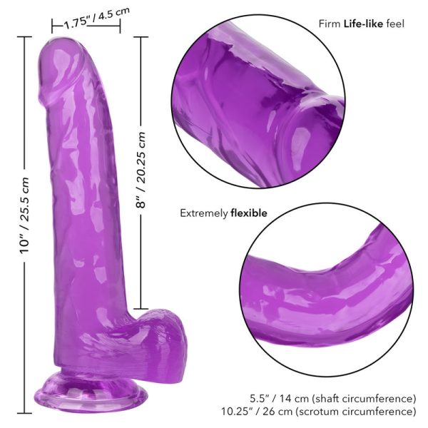 California Exotics 8 Size Queen Purple (8055675388146)
