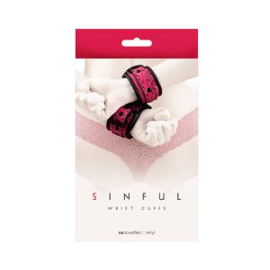 Sinful Wrist Cuffs Pink (7708899836146)