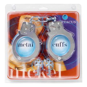 Nickel Single Lock Handcuffs (7708910977266)