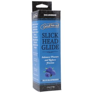 GoodHead Slick Head Glide Blue Raspberry (7668968751346)