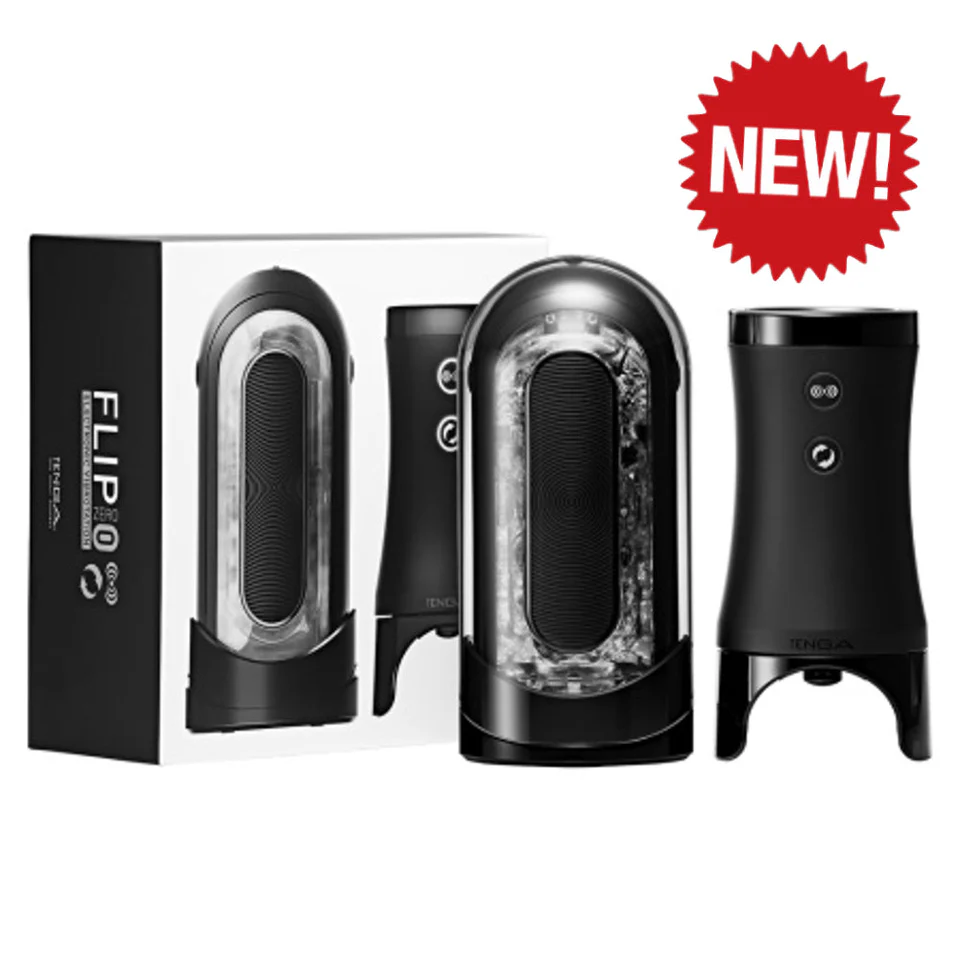 TENGA Flip Zero EVR Gyro-Controlled Vibrating and Rolling Attachment Set
