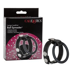 Leather Ball Spreader Erection Enhancer - Large