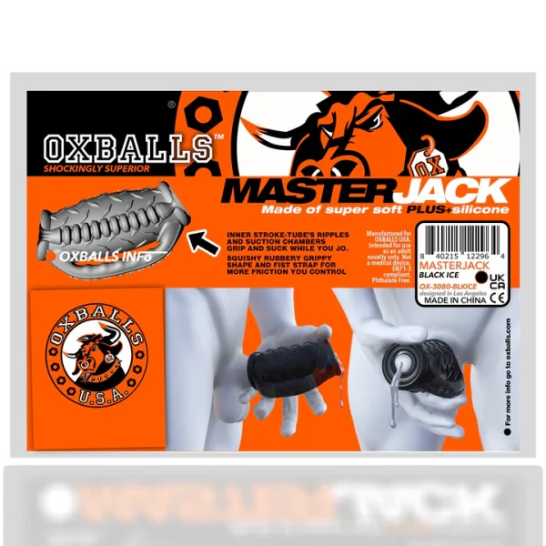 OXBALLS Masterjack Stroker With Handle - Image 4