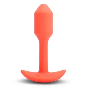 b-Vibe Vibrating Snug Plug S Orange product image b-Vibe Vibrating Snug Plug S Orange - Image 2
