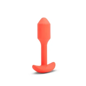 b-Vibe Vibrating Snug Plug S Orange product image b-Vibe Vibrating Snug Plug S Orange - Image 3