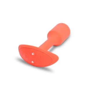 b-Vibe Vibrating Snug Plug S Orange product image b-Vibe Vibrating Snug Plug S Orange - Image 4