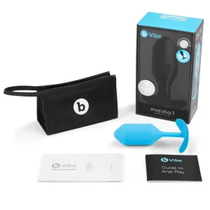 b-Vibe Snug Plug 3 - Weighted Silicone Butt Plug product image b-Vibe Snug Plug 3 - Weighted Silicone Butt Plug - Image 6
