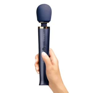 petite-rechargeable-vibrating-massager-navy-handheld-display