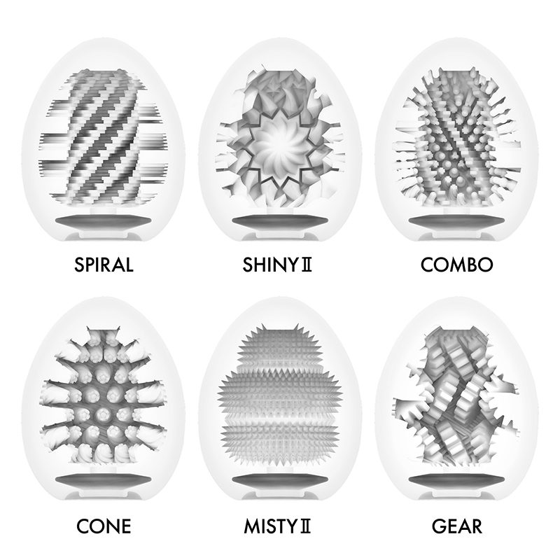 TENGA EGG Hard Boiled II Series (6-Pack Variety Set) - Image 3
