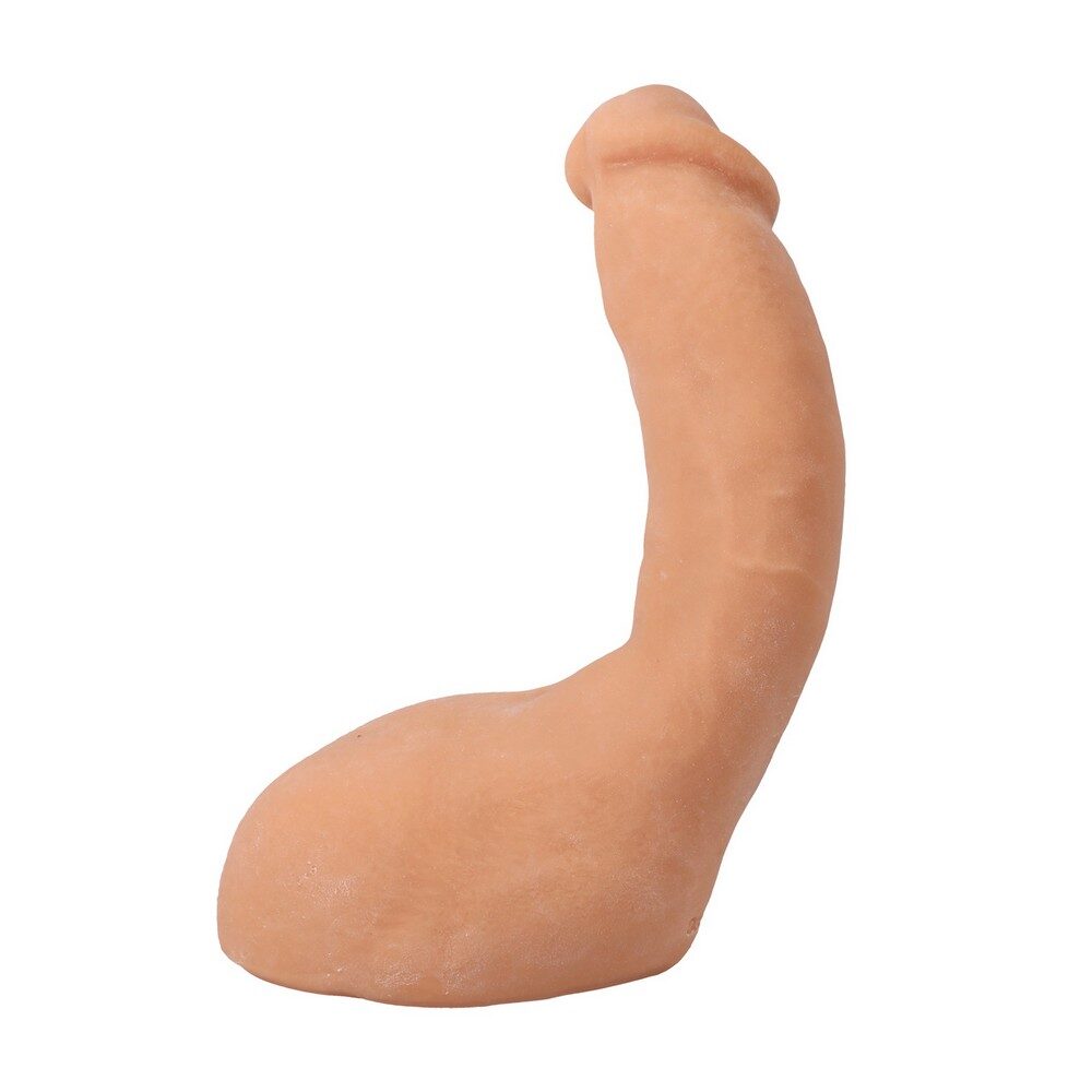 9″ James Deen ULTRASKYN signature cock dildo, lifelike texture with veins, soft exterior and firm core, body-safe, phthalate-free