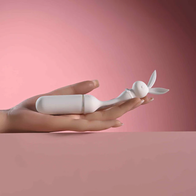 playboy lucky charm light up dual stimulation rabbit vibrator