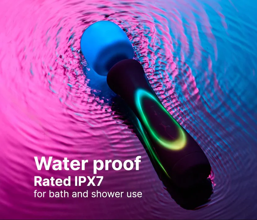 Illumination THE Wand App Controlled LED Vibrator product image Illumination THE Wand App Controlled LED Vibrator - Image 6