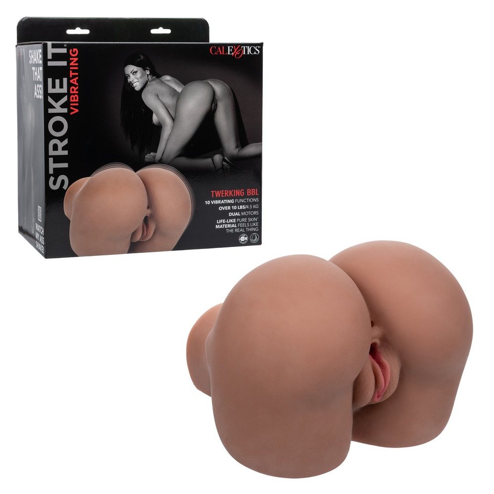 Stroke It Vibrating Twerking BBL Mega Masturbator - Image 6