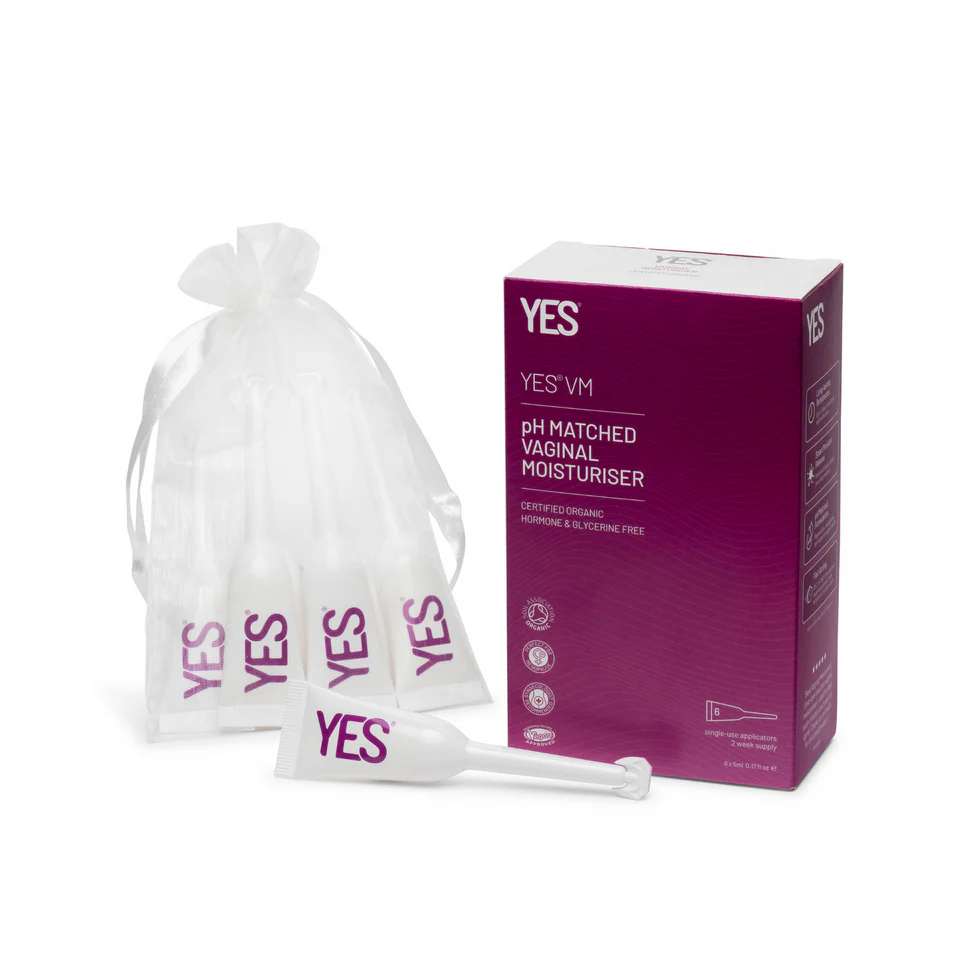 YES VM Organic Vaginal Moisturizer - Three Formats: Sachet, Tube, and Applicators