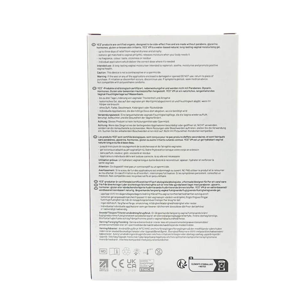 YES VM Organic Vaginal Moisturizer (Hormone-Free) - Image 13