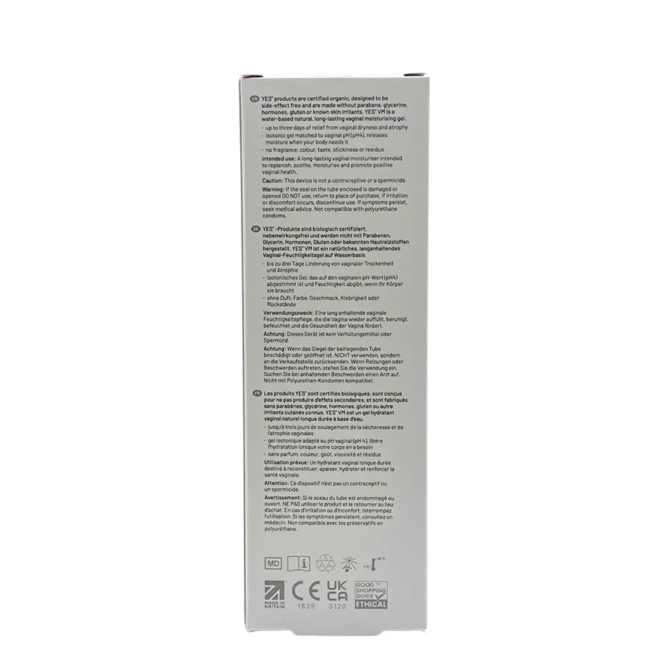 YES VM Organic Vaginal Moisturizer (Hormone-Free) - Image 6