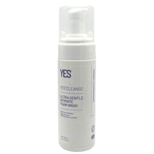 YES CLEANSE Unscented organic intimate foam wash 150ml pump bottle