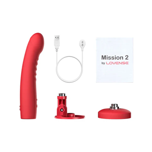 Mission 2 App-Controlled Adjustable Suction Cup Vibrating Dildo - Image 5