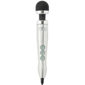 Doxy Die Cast 3 Plug-In Wand Massager - Brushed Metal
