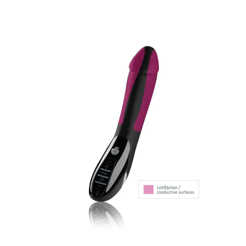 Mystim Tickling Truman eStim Vibrator - Black Edition product image Premium storage box presentation panel for the Mystim Tickling Truman luxury toy