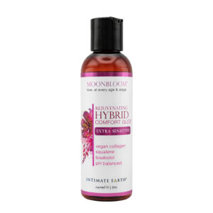 Hybrid personal lubricant intimate earth moon bloom 240ml bottle