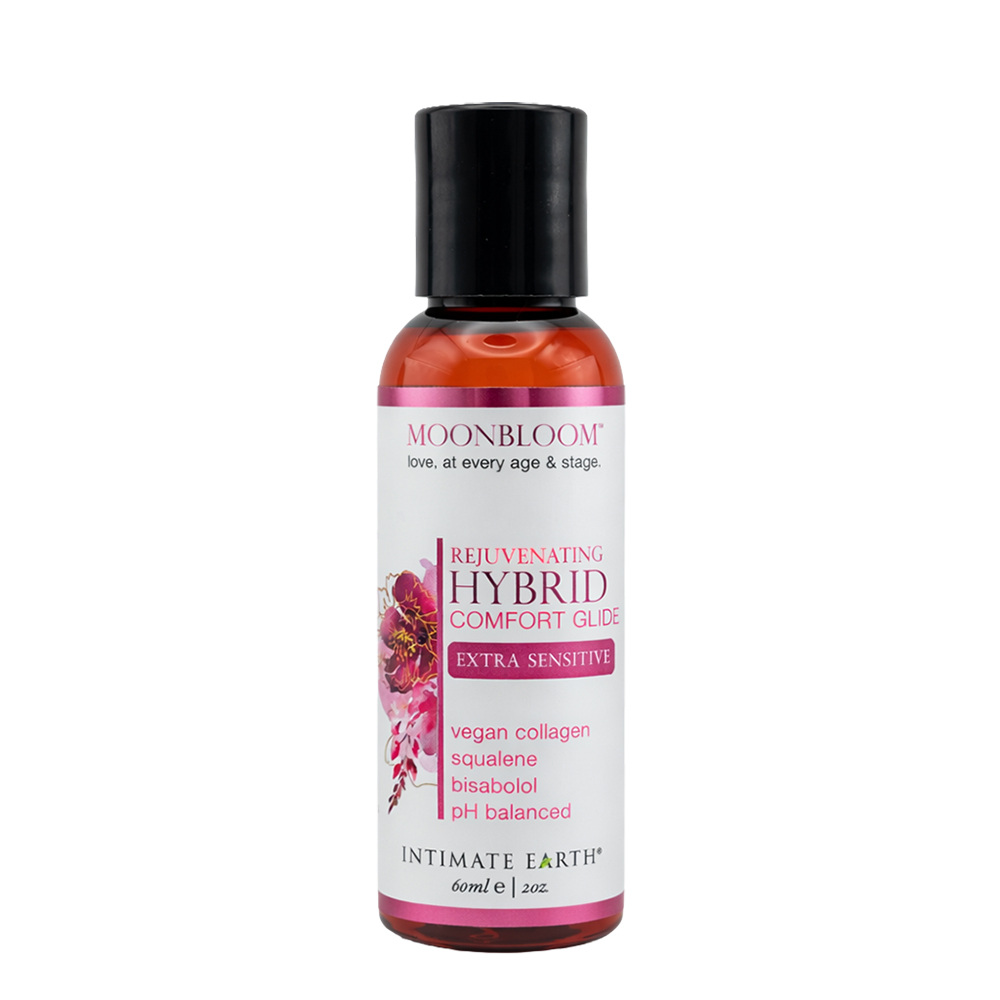 Hybrid Personal Lubricant – Intimate Earth Moon Bloom product image Hybrid personal lubricant intimate earth moon bloom 60ml bottle