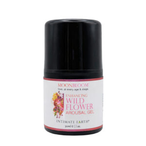 Menopause arousal gel intimate earth moon bloom wildflower bottle