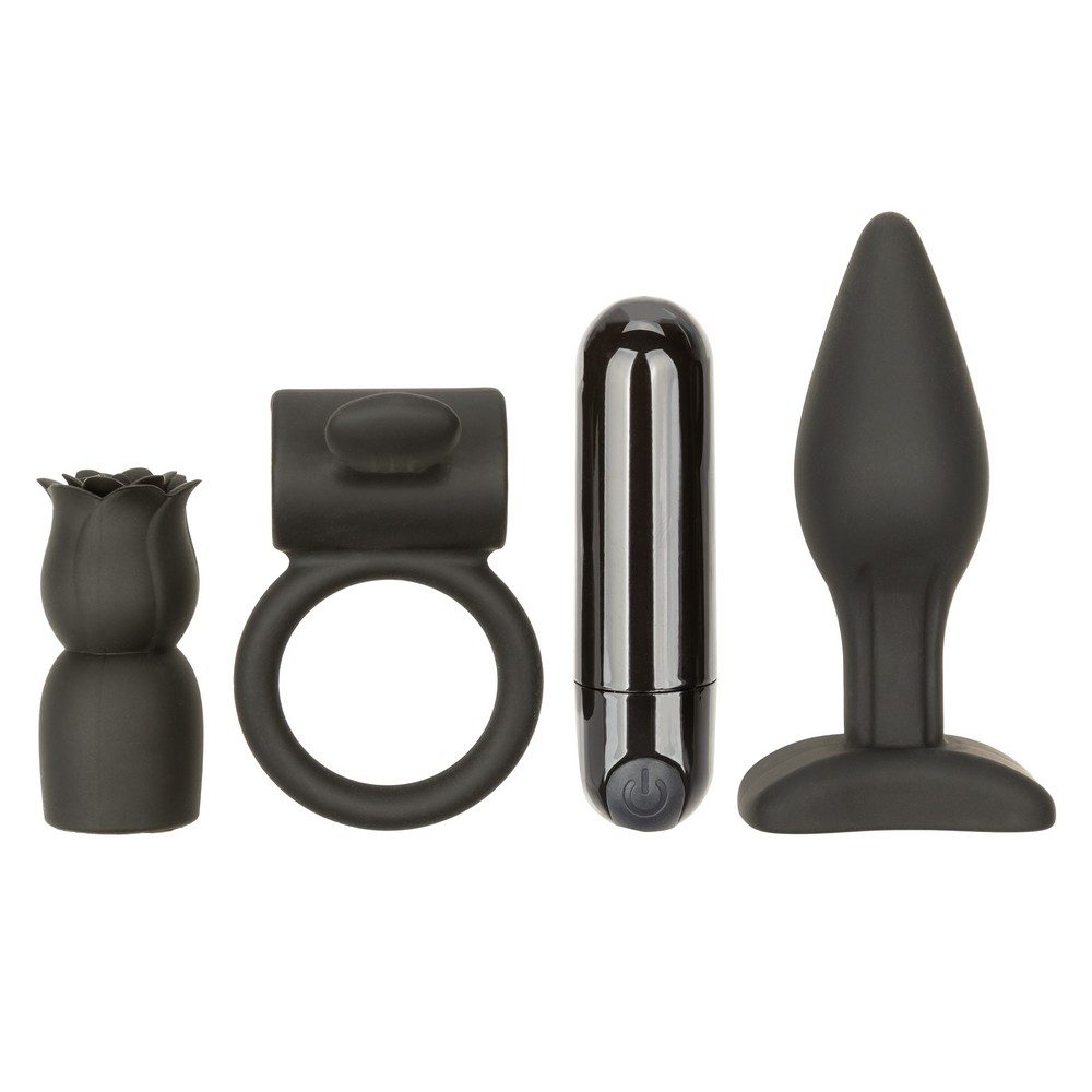 Exotics Pleasure Kits Collection product image Exotics Allure Pleasure Kit packaging and contents