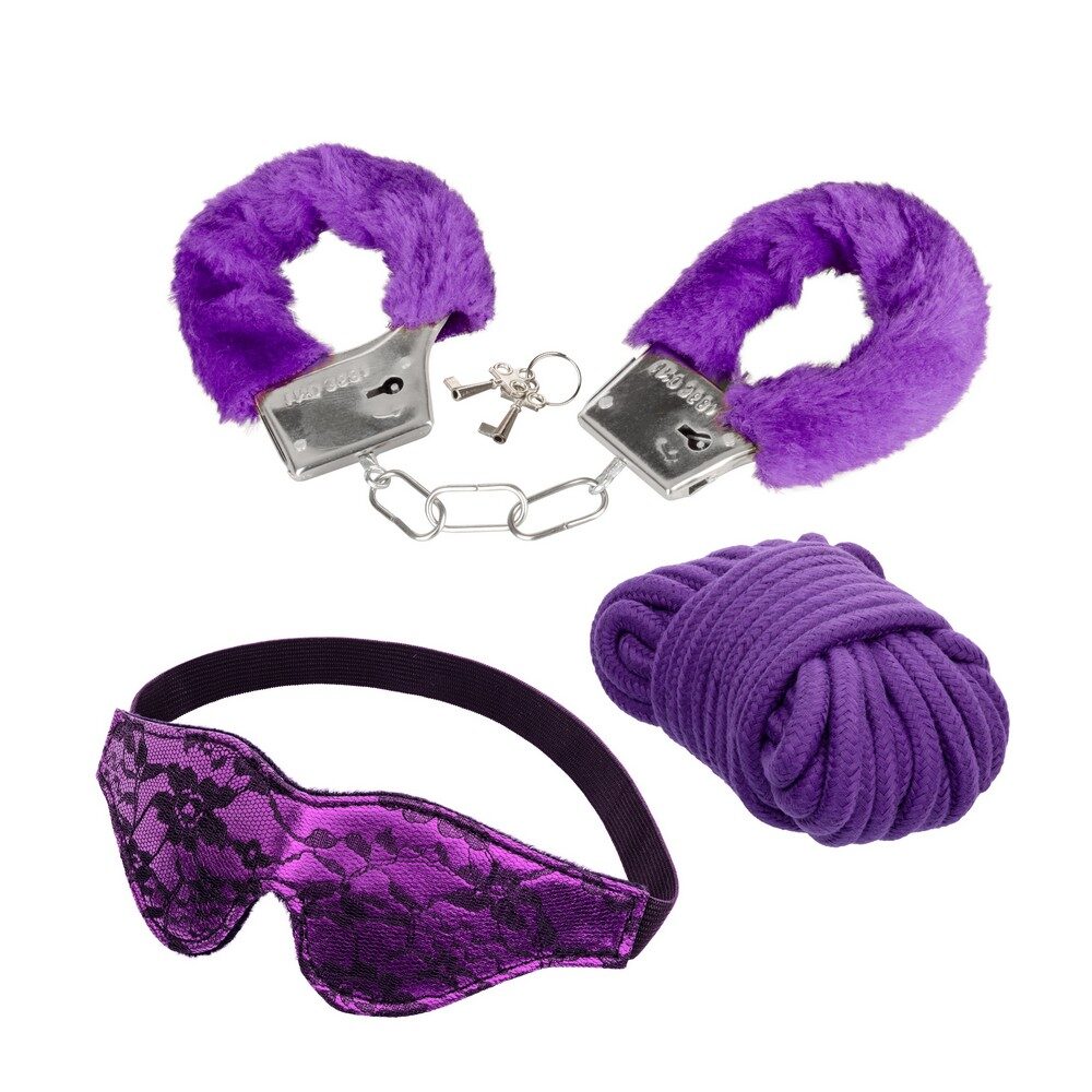 Exotics Pleasure Kits Collection product image CalExotics Indulgent Pleasure Kit packaging and contents