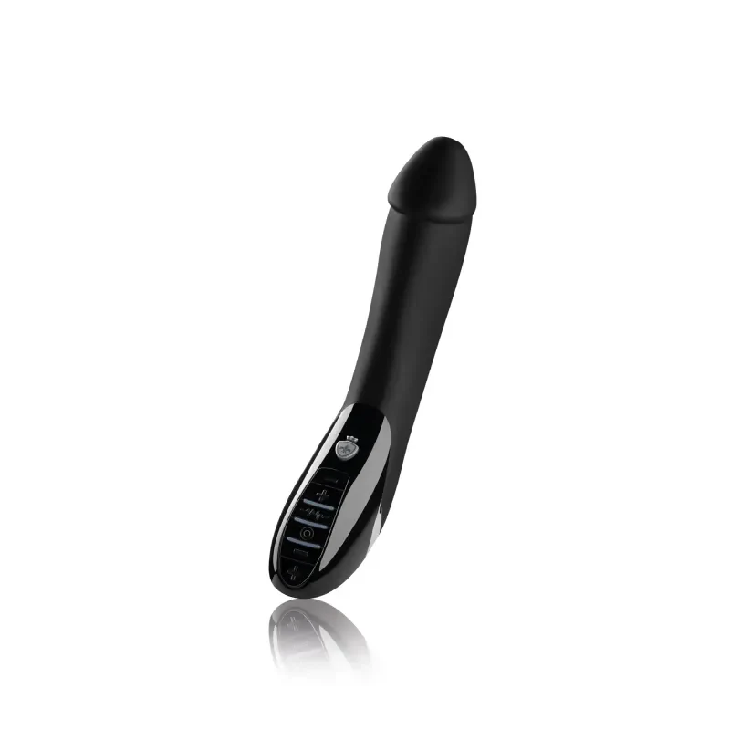 Mystim Tickling Truman eStim Vibrator - Black Edition product image Mystim Tickling Truman eStim Vibrator Black Edition luxury medical silicone massager