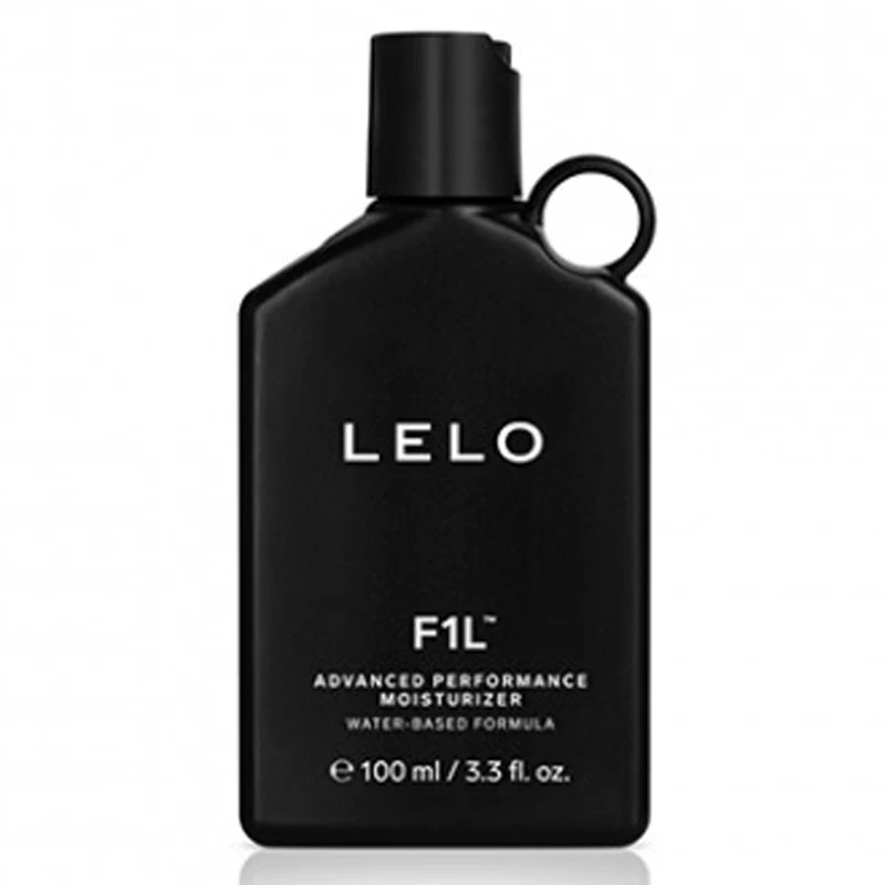 Doxy Die Cast 3R + Anal Essentials Luxury Value Bundle product image LELO moisturizer standalone clear product bottle view