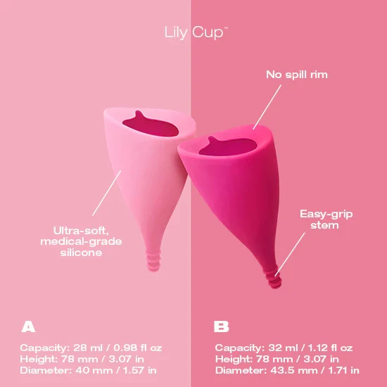 Intimina Lily Cup (Reusable Menstrual Cup) product image Intimina Lily Cup (Reusable Menstrual Cup) - Image 6