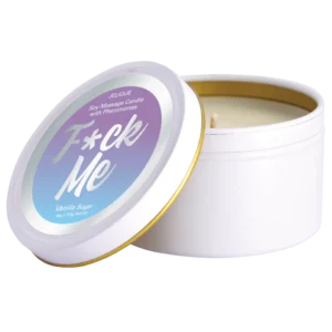 Jelique Fuck Me vanilla sugar pheromone massage candle