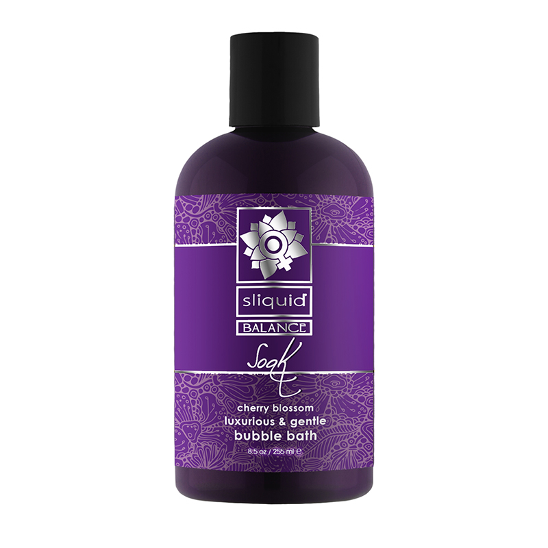 Sliquid Soak Bubble Bath | 8.5 oz product image Sliquid Soak Bubble Bath 8.5 oz bottle