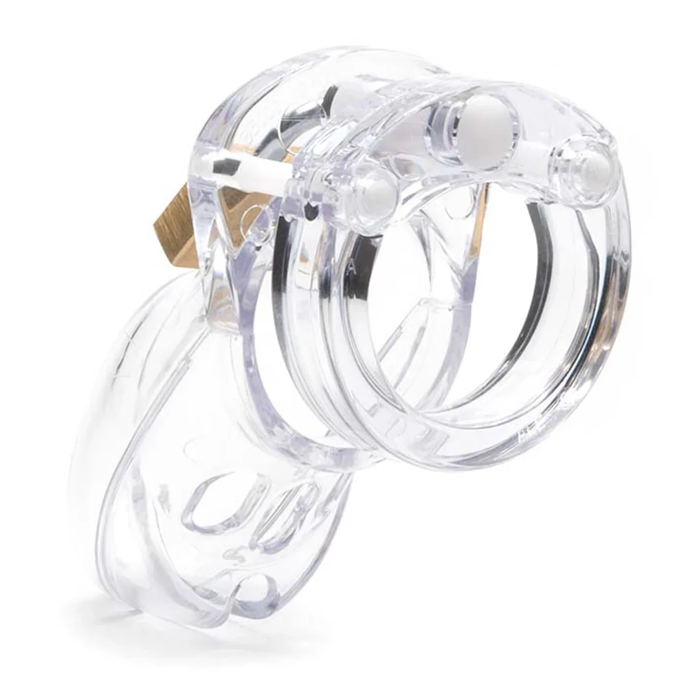 CB-X CB-3000 Male Chastity Cock Cage Kit - Clear product image CB-X CB-3000 Male Chastity Cock Cage Kit - Clear - Image 3