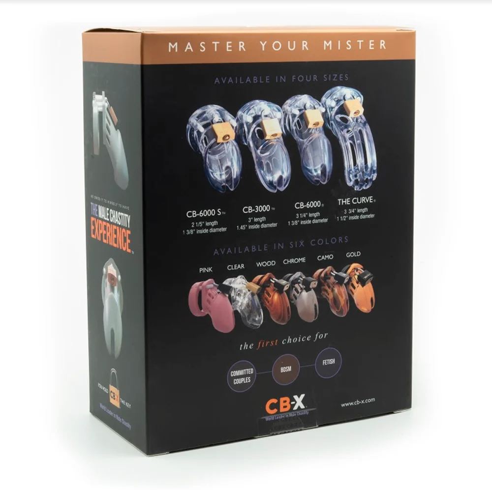 CB-X CB-3000 Male Chastity Cock Cage Kit - Clear product image CB-X CB-3000 Male Chastity Cock Cage Kit - Clear - Image 5